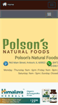 Mobile Screenshot of polsonsnatural.com